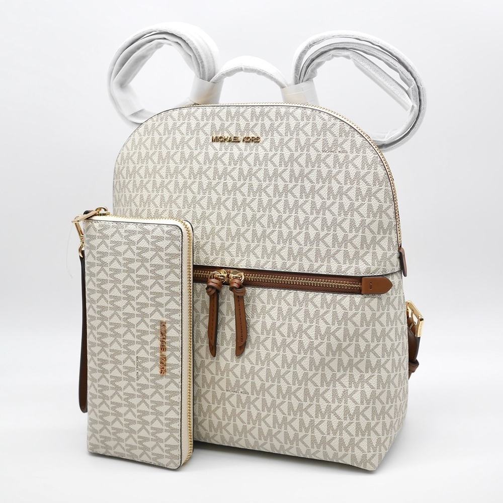 🍓NWT Michael Kors Dallas Backpack with Wallet